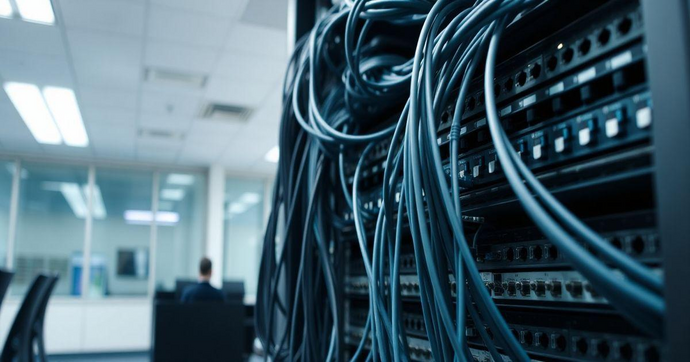 Rack para cabos de rede: Organização e Eficiência