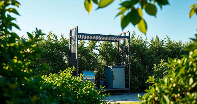 Rack Outdoor Poste: Estilo e Funcionalidade