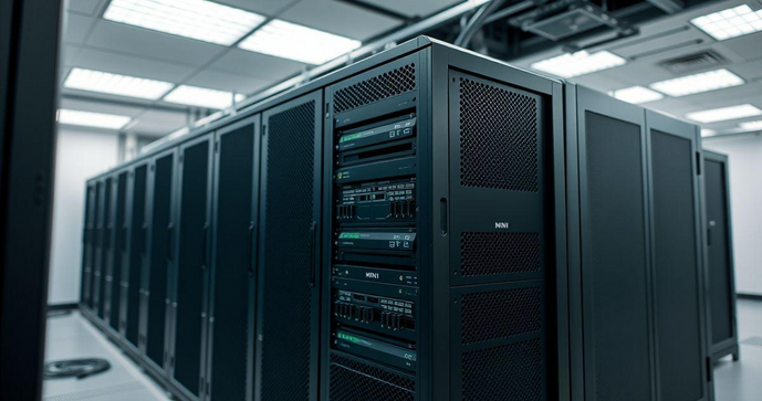 Mini rack servidor é a solução ideal para otimizar seu espaço e melhorar a organização do seu data center.
