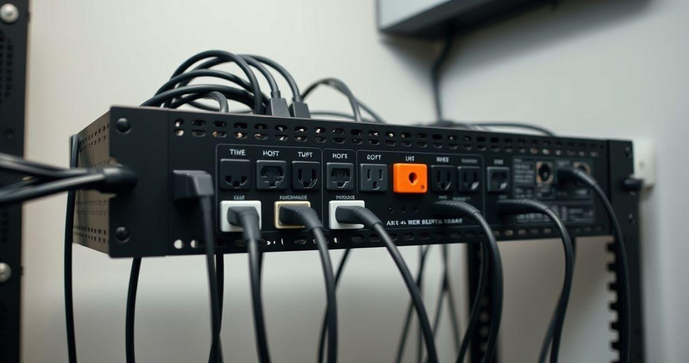 Como escolher a régua de tomadas para rack perfeita para suas necessidades