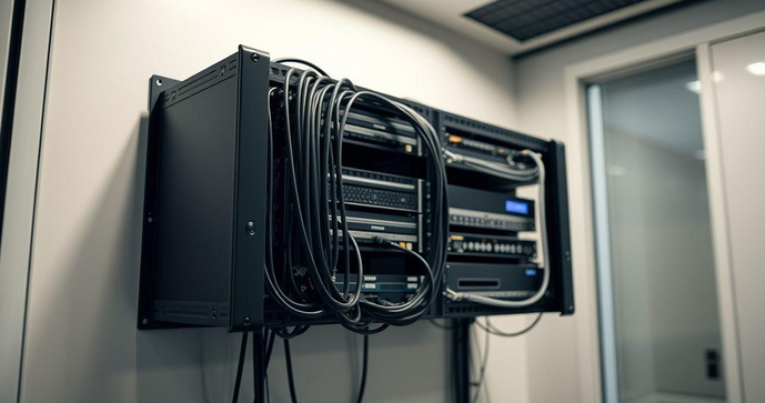 Escolha o Mini Rack de Parede 8U Ideal para Sua Necessidade