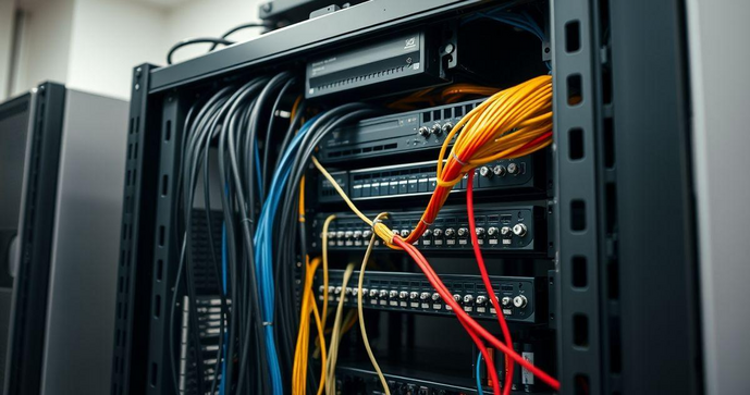 Rack aberto 44u é a solução ideal para otimizar seu espaço e organizar equipamentos de forma eficiente