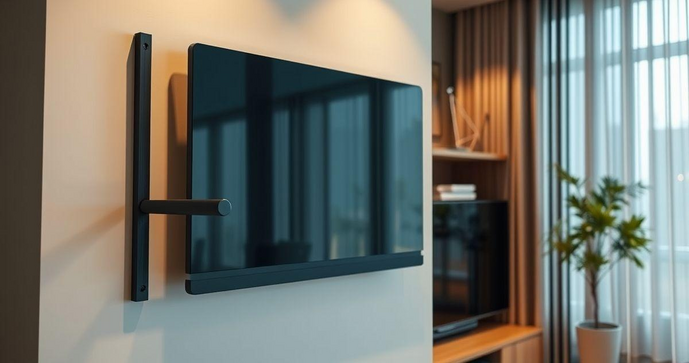 Rack de parede com painel transforma sua sala: descubra como escolher o ideal